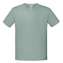 Fruit of the Loom Childrens/Kids Iconic 150 Plain TShirt (Sage) - 150gsm 100% Combed Ringspun Cotton - 綠色 - 查看 1