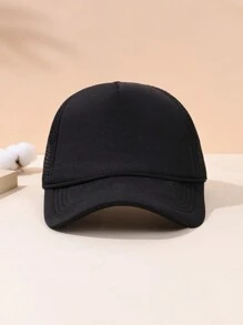 2pcs New Mesh Breathable Baseball Cap For Children, Suitable For Outdoor Sunshade Hat For Travel