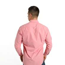 Plain Shirt For Men - Muletta - Coral Pink - View 3