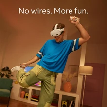 Meta Quest 3S 128GB VR Headset - Includes Batman: Arkham Shadow - Enhanced Mixed Reality And VR Experiences - 白色 - 查看 5