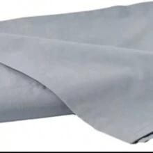 Queen Fitted Sheet Without Elastic Band To Cover Yourself MicroPercal 400 Thread Count - 灰色 - 查看 2