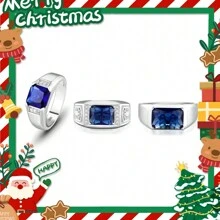 1pc S925 Sterling Silver Ring For Men, Minimalist & Fashion Design Suitable For Daily Wear, Christmas, Father's Day, New Year, Surprise Gift, Party, Valentine's Day, Etc., 8g Silver Weight