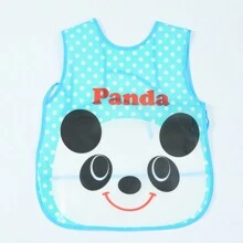 Baberos de plástico para niños, baberos impermeables para bebé, paños para comer y eructar suaves y anti-suciedad - Multicolor - Ver 12