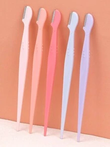 24pcs Women's Eyebrow Razors Various Colors Eyebrow Razor Set, Hair Removal Tool To Easily Remove Facial Hair, Straight Handle Eyebrow Grooming Tool, Unisex Epilator With Protective Cover, Suitable For Beginners To Avoid Scratching Face Or Body.