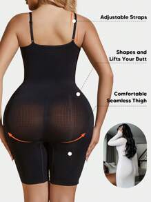 女士丰胸收腹提臀塑身衣紧身衣内衣连体衣