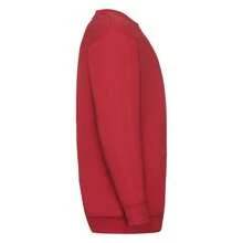 Fruit of the Loom Childrens/Kids Classic Setin Sweatshirt (Red) - 280gsm 80% Cotton/20% Polyester - 紅色 - 查看 3