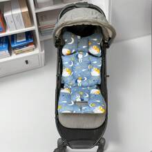 ICOPUCA 婴儿推车座垫，柔软透气，加厚设计，3D网眼，通用型婴儿推车垫，高脚椅套，男女宝宝均适用 - 彩色 - 查看 8