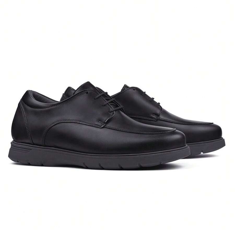 Masaltos 男士高跟鞋。 7公分。墨西拿黑 - 黑色 - 查看 1