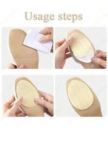 1PC Of Ultra, Anti,Slip, Self,Adhesive Shoe Pads , Wear-Resistant Sole Protector For High Heels, Sports Shoes, Sandals ,Easy Shoe Hole Repair And Outsole Protection Sticker.