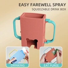 meomill 1pc, Toddler Juice Box Holder, Adjustable Baby Infant Toddlers Kids Milk Carton Cup Holder For Drinking Training, Baby Juice Box Holder, Juice Bag Holder For Toddlers, Kitchen Tools, Kitchen Accessories - Multicolor - View 8