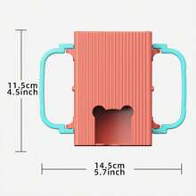 meomill 1pc, Toddler Juice Box Holder, Adjustable Baby Infant Toddlers Kids Milk Carton Cup Holder For Drinking Training, Baby Juice Box Holder, Juice Bag Holder For Toddlers, Kitchen Tools, Kitchen Accessories - Multicolor - View 4