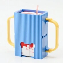 meomill 1pc, Toddler Juice Box Holder, Adjustable Baby Infant Toddlers Kids Milk Carton Cup Holder For Drinking Training, Baby Juice Box Holder, Juice Bag Holder For Toddlers, Kitchen Tools, Kitchen Accessories - Multicolor - View 6