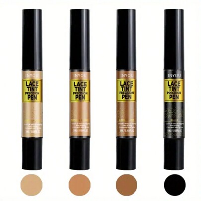 INYOU 5ML Lace Tint Pen For Wigs, Long-Lasting, Easy To Apply, And Natural-Looking, Tint Melting Hair High Viscosity For All Of Hair Types