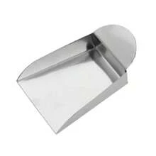 1pc Stainless Steel Jewelry Scoop - Mini Square Beading Scoop, Crafted Jewelry Scoop, Suitable For Round & Asymmetrical Beads