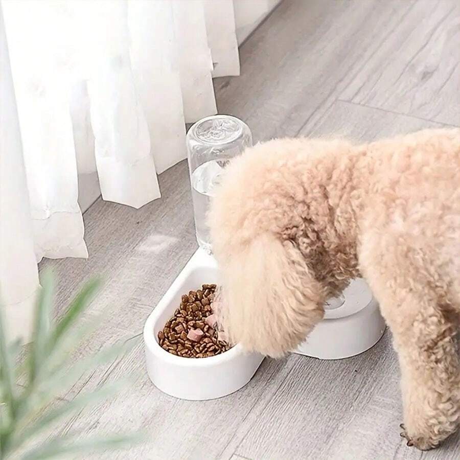 YIYILU Distributore Crocchette Gatto/Cibo 2 in 1