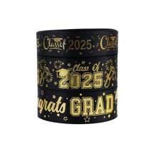 3 Styles Graduation Ribbons Grosgrain Ribbons Class Of 2025 Ribbon Leis Congrats Grad Ribbon Fabric Ribbons For Graduation Party Decorations Supplies ﻿