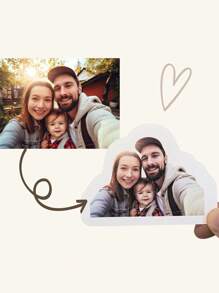 20PCS Of Customized Character Stickers In Various Quantities And Sizes Can Be Used To Customize Character Stickers For Your Family Photos, Refrigerator Stickers, PVC Sealed Labels, Seals, Non Hot Stamping, Reusable, Exquisite Adhesives, Fashionable, Modern, Customized, Personalized, And Unique, Making It The Ideal Gift For Him. Back To School