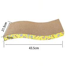 Cat Toys Cat Scraper Sharpening Claw Cardboard Corrugated Board Scratch-Resistant Cat Scratch Board Cat Toy Sofa Cushion Bed