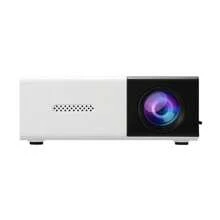 Compact 3000+ Lumens HD Mini Projector - Vivid 3D Visuals, Wide Compatibility, And Portable Remote Control For Home Theater