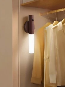 Applique murale à détection de mouvement LED, lampe murale à détection de mouvement intelligente, veilleuse portable amovible magnétique, contrôle par capteur intelligent, maison, veilleuse de camping portable, veilleuse de camping magnétique, lampe à capteur, veilleuse à détection de mouvement humain, chargement de type C, veilleuse intelligente, convenant pour le couloir, la chambre, l'armoire, le comptoir, les escaliers, le placard, la table de chevet