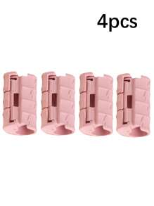 4 piezas Sujetador de sábana sin aguja, Sujeta sábanas para evitar deslizamientos, para ropa de cama - Multicolor - Ver 12