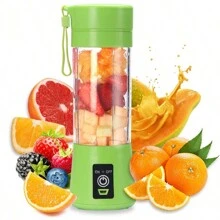 USB recargable 380ml exprimidor eléctrico portátil, agitador rápido, procesador de alimentos batidor, mini taza de jugo - Multicolor - Ver 11