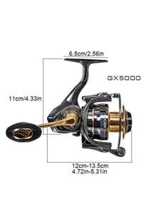 Carrete de pesca de alta velocidad CODEK de metal, adecuado para pesca en el mar, lanzamiento a larga distancia en invierno, nuevo tipo de rueca basculante, carrete de pesca, rueda giratoria de copa para equipo de pesca, equipo profesional de pesca en el mar