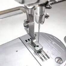 1PC T168/S518L Zipper Foot For Industrial 1-Needle Lockstitch Sewing Machine All Steel Sewing Accessories Cording Feet Sewing Machine Foot