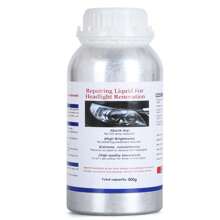 Kit de reparación de faros delanteros, kit de recuperación de faros delanteros con vaporizador de 800 g, kit de recuperación de lentes de faros delanteros con solución de 800 g para reparar el icterismo / flujo / rayos / oxidación de los faros delanteros