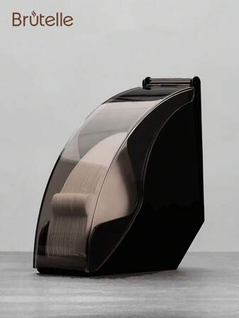  Brutelle 1pc Coffee Filter Storage Box Dust-Proof Filter Storage Box Fan-Shaped Filter Storage Box Size Suitable V01 And V02 For Home Office Cafe Coffice Corner