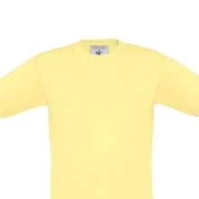 B&C Childrens/Kids Exact 150 Plain TShirt (Yellow) - 145gsm 100% Ringspun Cotton