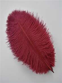 10 件/批 20.25 厘米-8-10 英寸彩色人造鸵鸟羽毛，可用于工艺品婚礼装饰手工艺品配件餐桌中心装饰嘉年华羽毛装饰 - 彩色 - 查看 33