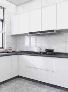 10 bucăți de panouri decorative de perete de bucătărie cu model de marmură, (15,74*31,49 inci), impermeabile și rezistente la ulei, ușor de curățat, rezistente la temperaturi ridicate, decojite și lipicioase, pot fi folosite pentru decorarea sufrageriei dormitorului, decorarea bucătăriei și a băii. - Multicolor - Vizualizare 12