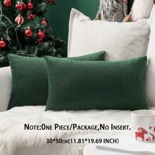 Luxurious Velvet Solid Color Pillowcase With No Filling, Soft Texture And Plain Ideal For Decorating Sofas, Living Rooms, Bedrooms, Floors, Benches, Cars, Offices, Cafes And Other Leisure Places, Not Easy To Shed Or Pilling, Suitable For All Seasons.