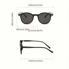 Classic Simple Fashion Glasses, Men Casual Business Outdoor Sports Party Holiday Travel Driving Fishing Supply Photo Prop, Ideal Gift