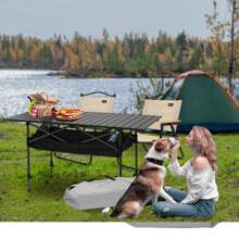 Outdoor Table - Black - View 9