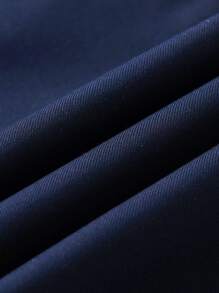 Young Boys Formal Wear Set, Includes Striped Long Sleeve Shirt + Bow Tie + Vest & Pants, Gentleman Style For Banquet, Birthday Party, School Ceremony - Royal Blue - View 4