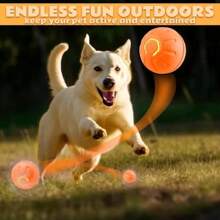 Pet Gravity Jumping Ball Smart Dog Toy Automatic Dog Walking Ball Self-Entertainment Boredom Relief Dog Toy - Multicolor - View 3