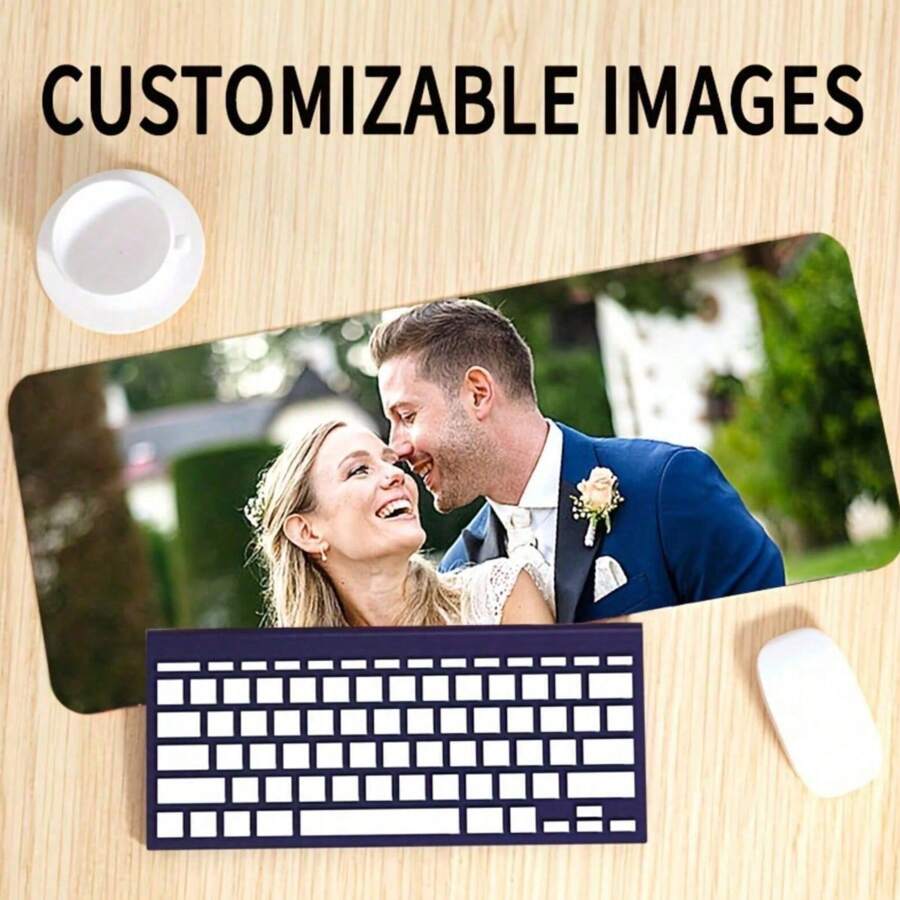 1PC Customized Mouse Pads With Photos, Personalized Mouse Pads - Add Pictures, Text, Logos Or Artistic Designs, Make Your Own Customized Mouse Pads, Halloween, Thanksgiving, Christmas, Birthdays And Specific Holiday Gifts Back To School - Multicolor - View 1