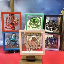 1 pieza Juego de contadores de 3 piezas, contador electrónico manual, contador portátil compacto, adecuado para aprendizaje, deportes, conteo de rosarios y otras actividades de conteo - Multicolor - Ver 9