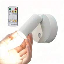 1pc Indoor Rechargeable Battery Powered LED Spotlight, Dimmable Picture Light, Accent Lighting For Plants, Art, Decor - Multicolor - View 14