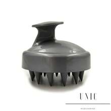 Anti-Hair Loss Silicone Hair Massage Brush - 銀色 - 查看 2