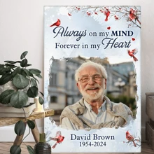 Those We Love Don't Go Away - Customized Personalized Canvas - Memorial Gift For Loss Gifts Birthday Graduation - As Shown - View 5