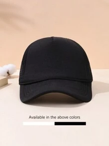 2pcs New Mesh Breathable Baseball Cap For Children, Suitable For Outdoor Sunshade Hat For Travel