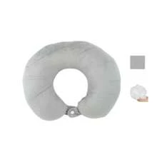 Oreiller de cou, Oreiller de voyage, Coussin de support de cou en mousse à mémoire de forme, Oreiller cervical orthopédique, Oreiller en mousse à mémoire de forme douce pour utilisation en voiture, en avion et à la maison