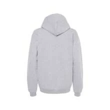 Unisex Adult Softstyle Fleece Midweight Hoodie (Sports Grey) - 285gsm - Grey - View 2