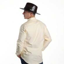 Plain Shirt For Men - Muletta - Yellow - View 3