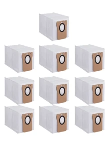 Bolsas de polvo para aspiradora robot Mijia Omni 1S 2, C102CN, B101CN, B116, X10+, X20+ S20+ Plus B108GL/ S10+ Plus B105 M30 D102 / X20 Pro D102GL / X20 Max D109GL M30S D103CN M40 D110CN Dreame Bot S10 S20 Pro, X10 L10s Ultra / S10 Pro L20 Ultra X20 Pro X20 Pro Plus