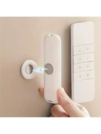 2pcs/Set Magnetic Wall Hooks - Easy Installation, Holder For Remote Control & Refrigerator Magnet, Polished Surface Home Organizer, Versatile Hooks