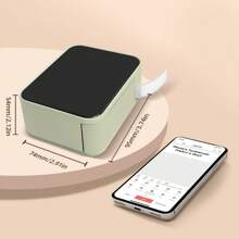 Marklife P15 Inkless Portable Printer, Comes With 1 Roll Transparent Labels And 1 Roll White Labels, Compact And Portable, Suitable For Home, Supermarket, Office Label Maker. Free App With Multiple Template Printers - Multicolor - View 8